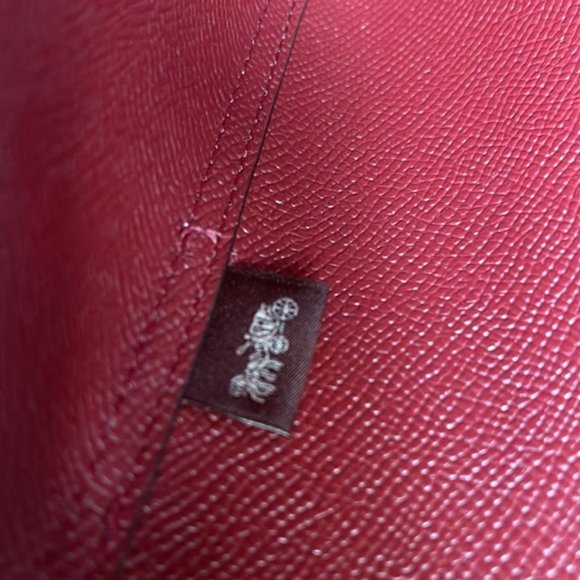 Coach City Tote In Signature Canvas With Heart Petal Print Brown Multi - Picture 9 of 16